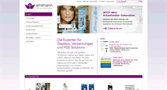 Desktop Screenshot of amtmann-papier.de