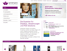 Tablet Screenshot of amtmann-papier.de